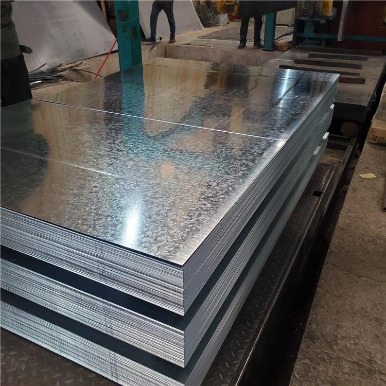 Manufacturer Custom hot dipped galvanized steel plate 4