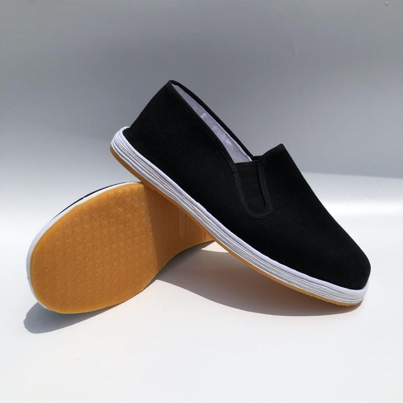 men casual shoes fashion kungfu shoes flat shoes