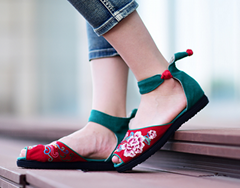 fashion embroidered shoes,casual shoes,china style shoes women footwear