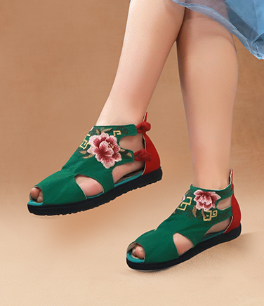 fashion embroidered shoes,casual shoes,china style shoes women footwear 3