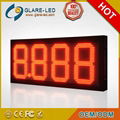 Gas Station Energy Saving Magnetic Turnover Oil Digital Price Display Board Led  1