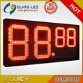 Outdoor Digital Fuel Price Signs Led Displays For Gas Station