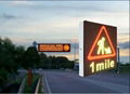 vehicle mounted variable message signs for roads, highways or motorways, tunnels 1