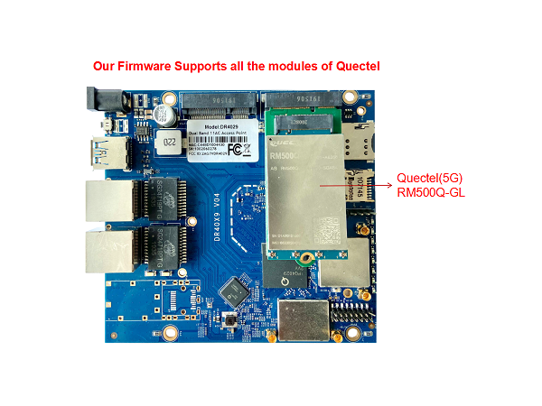 DR40X9  IPQ4019 IPQ4029 ,802.11AC 2x2 2.4G&5G Support all the modules of Quectel 2