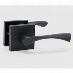 Door lever handle with Traditional Wave style lever door knob handle pull lock 
