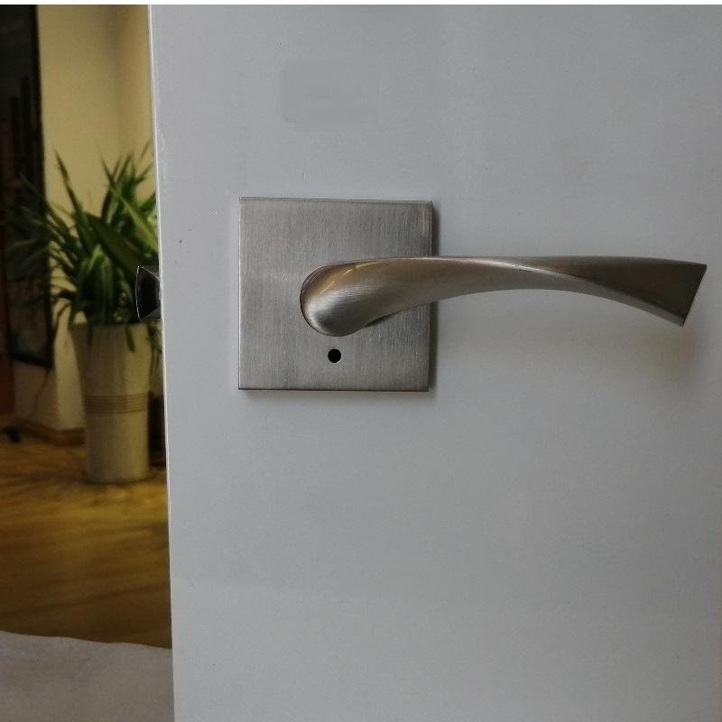 Door lever handle with Traditional Wave style lever door knob handle pull lock  7