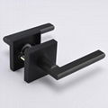 Contemporary Exterior Entry Door Handle Matte Black 1