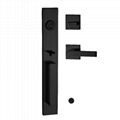 Heavy Duty Front Door Entry Tubular Lock,Single Cylinder Handle Set