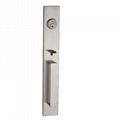 Heavy Duty Front Door Entry Tubular Lock,Single Cylinder Handle Set 3