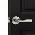 Privacy Lever Door Handle  Concealed Screws Installation Easy to Open Locking 6