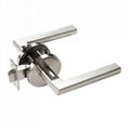 Heavy Duty Contemporary Passage Door Handle Lock