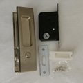 Sliding Door Mortise Lock Set, Invisible Recessed Handle, wood Pocket door lock