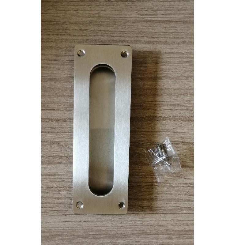 Pocket Door Handle for Passage Door, Invisible Recessed Sliding door lock  9
