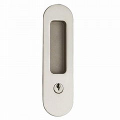 Furniture Hardware, Sliding Door Mortise Lock Set Invisible Recessed Handle