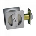 Invisible Sliding Barn Wood Door Pocked Door Handle Lock   1