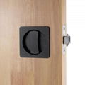 Invisible Sliding Barn Wood Door Pocked Door Handle Lock   4