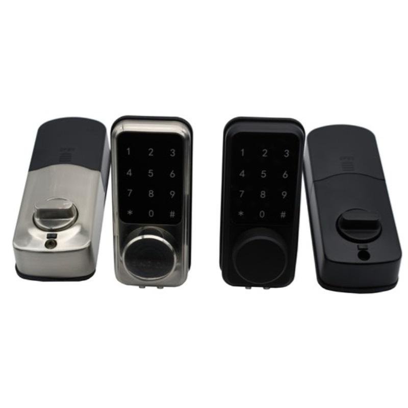 Keyless Enty Door Lock , Fingerprint Electronic Keypad Deadbolt Lock 5