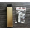 Stainless Steel Door Stopper with Soft Rubber Tip for Bedroom/Kitchen