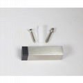 Stainless Steel Door Stopper with Soft Rubber Tip for Bedroom/Kitchen 3