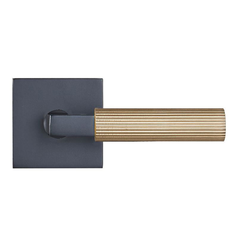 High Quality Door Handle, Heavy Duty Modern Design Knurled Door Lever Handle