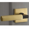 High Quality Door Handle, Heavy Duty Modern Design Knurled Door Lever Handle 3