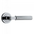 Knurled Lever Handle for Exterior Doors, Heavy Duty Door Handle Lock 3