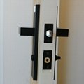 Modern Zinc Alloy Plate Door Lock, Tubular Lever Set Door Handle 7