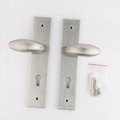 Long Plate Lock  for Privacy Fuction or Passage Fuction, Stainless Steel handle 2
