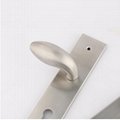 Long Plate Lock  for Privacy Fuction or Passage Fuction, Stainless Steel handle 4