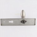 Long Plate Lock  for Privacy Fuction or Passage Fuction, Stainless Steel handle 5