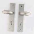 Long Plate Lock  for Privacy Fuction or Passage Fuction, Stainless Steel handle 1