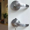 ANSI Grade 2 Cylindrical Lever Set Entry Zinc Alloy Door Handle Lock 1