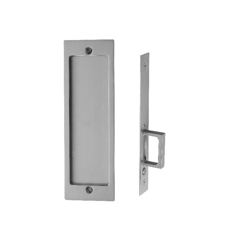  Rectangular Mortise Lock for Sliding Barn Door, Passage lockset 2