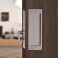  Rectangular Mortise Lock for Sliding Barn Door, Passage lockset