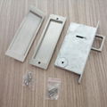  Rectangular Mortise Lock for Sliding Barn Door, Passage lockset 5