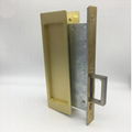  Rectangular Mortise Lock for Sliding Barn Door, Passage lockset 4