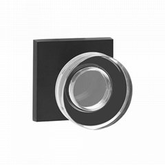 Modern Disc Crystal Door Knob, Passage Set, High Grade Door Lock Keyless (Hot Product - 1*)