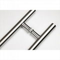Stainless Steel Polished Glass Door Push Pull Handle Furniture/office Haredware 4