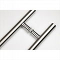 Stainless Steel Polished Glass Door Push Pull Handle Furniture/office Haredware