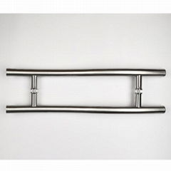 High Quality Roung Pull Handle Stainless Steel S Type Classic Glass Door Handle