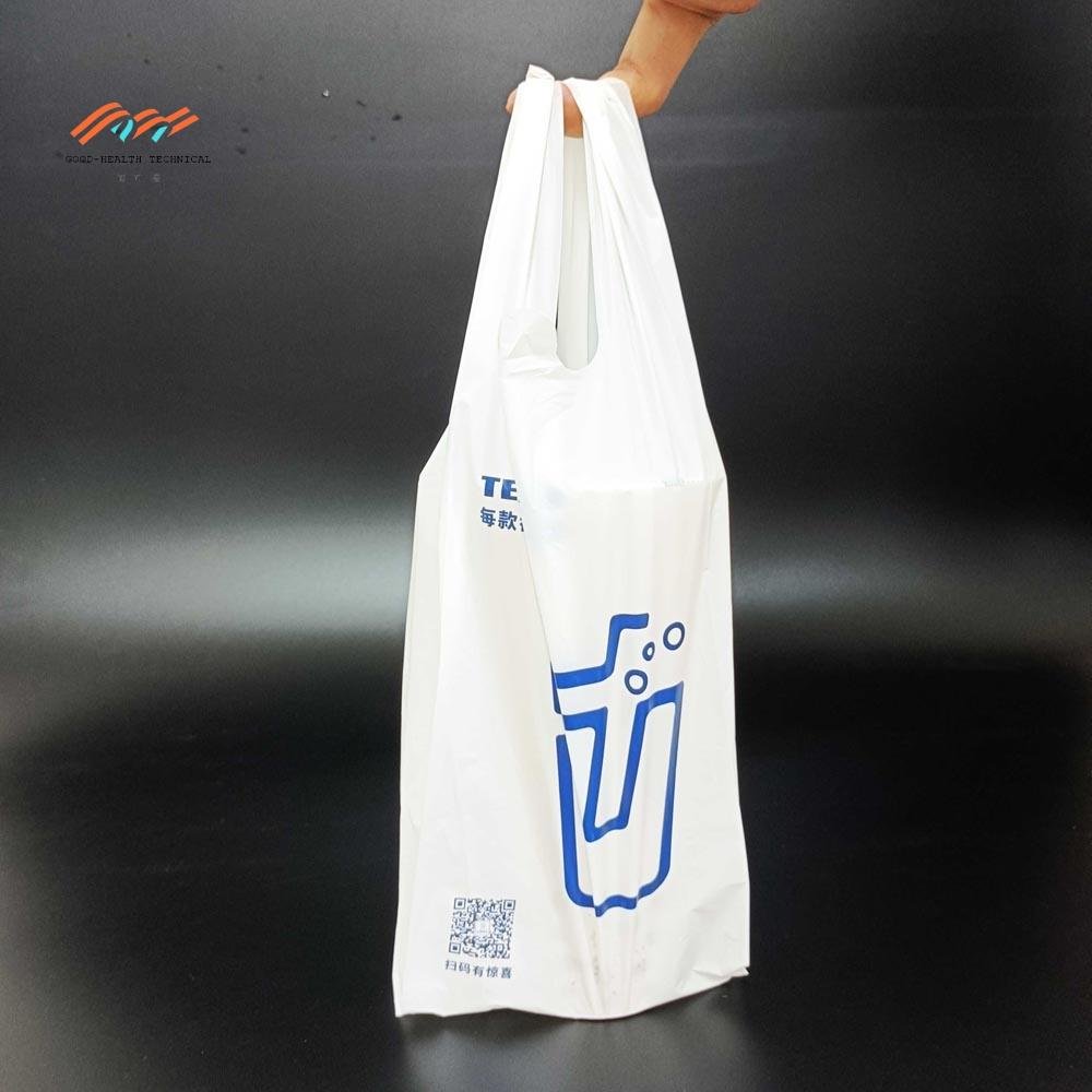Biodegradable T-shirt Bag 3