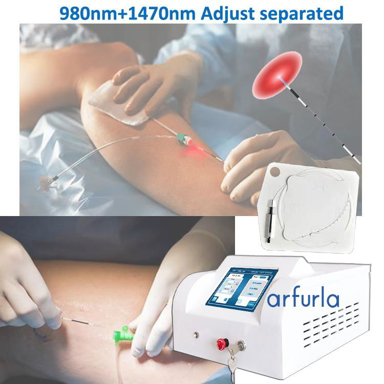 Arfurla 980nm 1470nm EVLT medical surgery laser machine