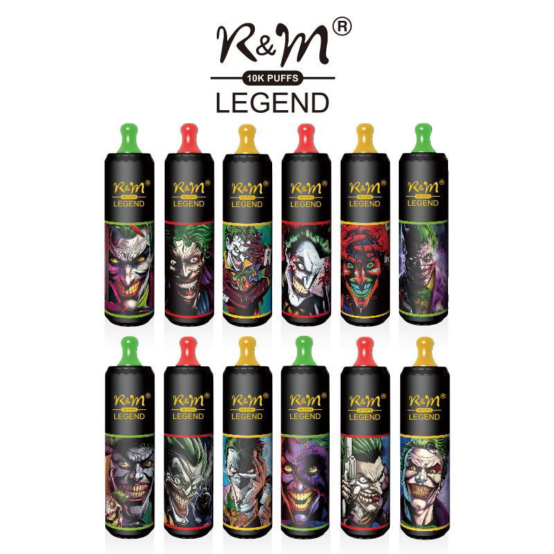 R&M Legend 10000 puffs good flavors disposable vape 