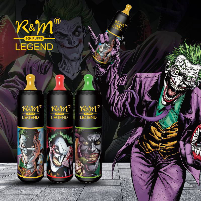 R&M Legend 10000 puffs good flavors disposable vape  3