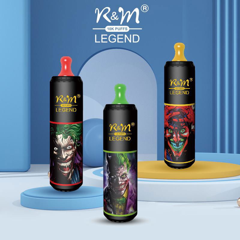 R&M Legend 10000 puffs good flavors disposable vape  5