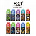 R&M Paradise 8000 puffs cloud beast RGB light airflow control disposable vape 