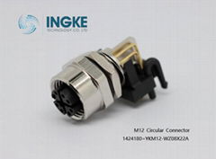 INGKE YKM12-WZ08X22A Direct Substitute 1424180,M12 Circular Connector