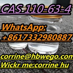  Butanediol, 1, 4 Bdo, 14b, 7331-52-4 Bdo Factory Price CAS NO.110-63-4