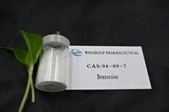 CAS 94-09-7 Benzocaine POWDER chemical raw materials pharmaceutical intermediate