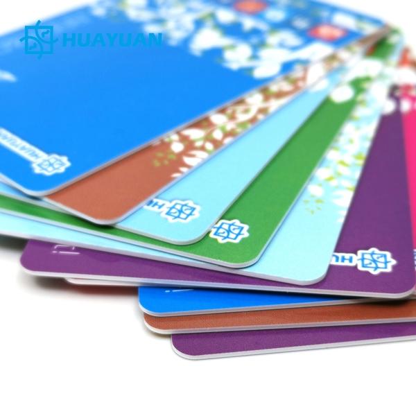 Professional Manufacturer Plastic PVC RFID Card with LF HF UHF Dual Chip 3